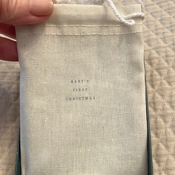 New w/box. Baby’s first ornament. Room on back for baby’s name and BD. - Picture 4 of 4